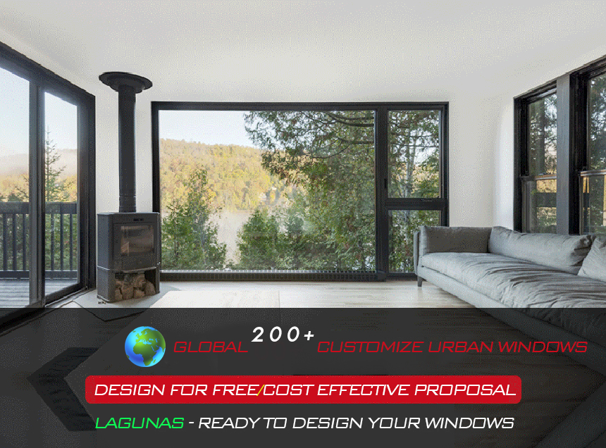 Lagunas casement window